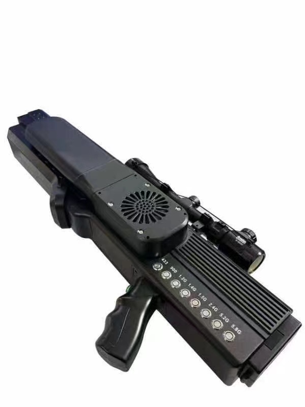  曲水手持便携式枪型低空防御反制八通道